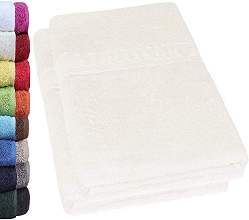 NatureMark Asciugamano da Sauna, 100% Cotone, Natur/Creme, 50 x 100 cm