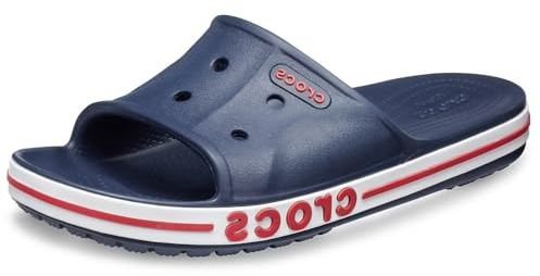 crocs Unisex-vuxen bayaband glidsandal, Marin/PEPPER, 11 UK Men (M12)