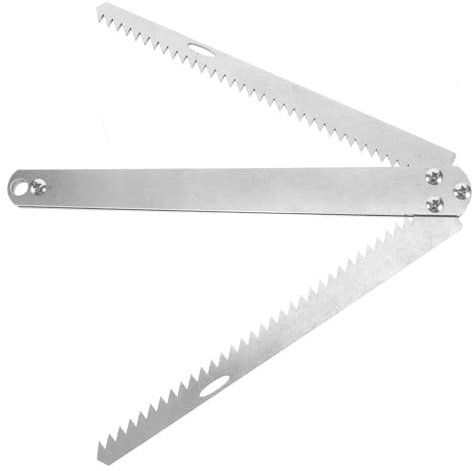 Wassergras Entfernen Wasserpflanzen Edelstahl Sägezahn Klappbar Wassergras Unkraut Schneidwerkzeug Teiche Wasserrasen Reinigungszubehör Gartenwerkzeug