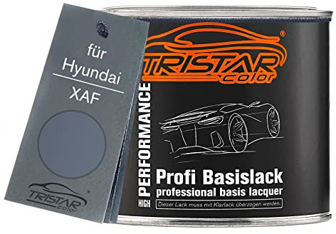 TRISTARcolor Autolack Dose spritzfertig für Hyundai XAF Ice Blue Metallic Basislack 0,5L