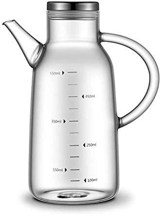 Distributeur d'huile et de vinaigre Bouteilles d'huile for Cuisine, Distributeur d'huile d'olive et Bouteille de vinaigre (Size : 550ml)