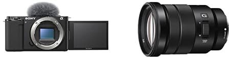 Sony Alpha ZV-E10 | Fotocamera Vlog con obiettivo intercambiabile mirrorless APS-C & E PZ 18-105mm f/4.0 G Obietto Zoom, APS-C, SEL18105G