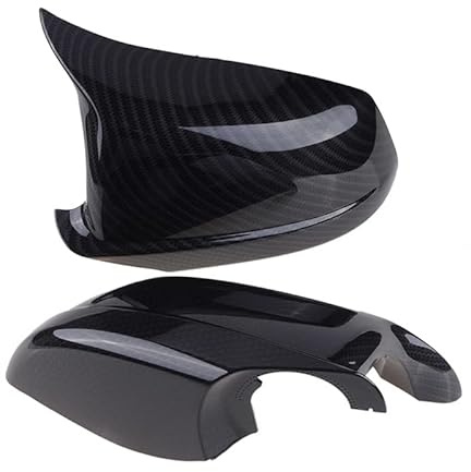 Car Retrovisores Carcasa Para BMW Serie 5 F10 F11 F18 para Pre-LCI 2010-2013 para M para rendimiento espejo retrovisor tapa ala espejo lateral cubre coche Carcasa Espejo Retrovisor (Color : 2)