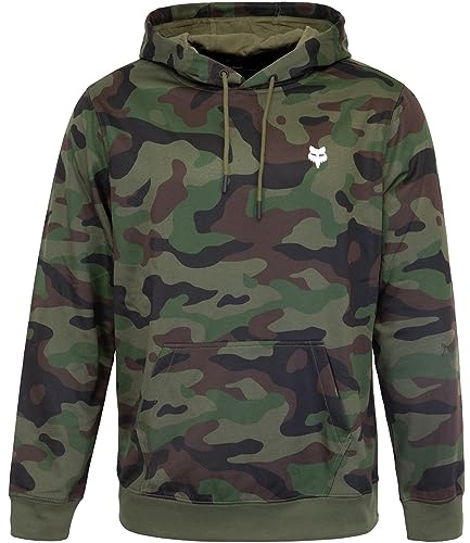Fox Head Camo Hoody Herren (L, Green)