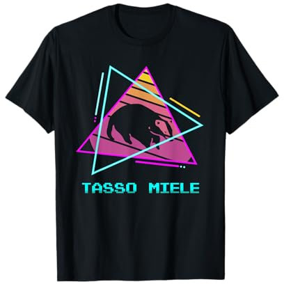 Retro Tasso Miele Maglietta