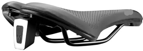 TSALON Mountain Road Fahrradsitz Fahrradsattel Mit Sicherheitswarnung Rücklicht Weiches PU Komfortables MTB-Kissen Stoßfester Fahrradsattel (Color : with USB Light)