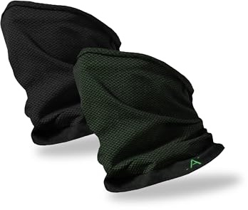 Risalti Scaldacollo Uomo Donna Energy - Scaldacollo Moto Invernale, Scalda Collo Termico in Microfibra, Traspirante e Termoregolante, Senza Cuciture, Elasticizzato - Made in Italy