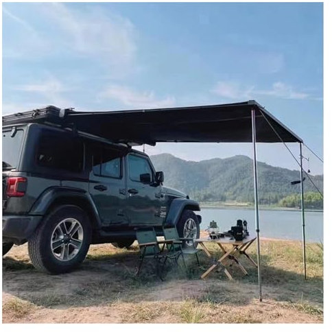 200x250cm Vorzelt Wohnwagen Ausziehbare Auto Markise,Sonnensegel Wasserdicht Seitenmarkise Wetterfestes UV50+,Auto Zelt Overland Camping,für Camping Familientreffen Ausflüge ( Size : 200x250cm/6.56x8.
