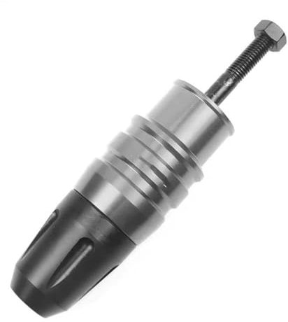 Frame Sliders Sturzschutz Für KAWASAKI Für Z650 Für Z800 Für Z750 Für Z900 Für Z900RS Für Z1000 Motorrad CNC Rahmen Crash Pads Auspuff Sliders Crash Protector Sturzpads Motorrad(Titanium-1 Pcs)