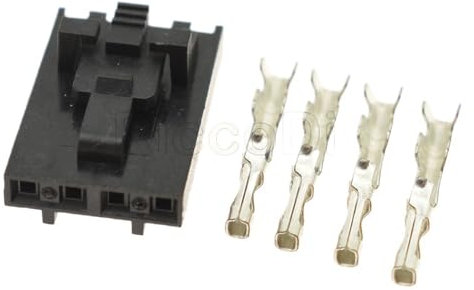 PIKETU Hengliang Store 50579404 Feuerzeug-Anschlussklemme, elektrische Verkabelung, Computer, Motherboard, CPU-Adapterkabel, 10 Sets, 4-polig, 10 Sets