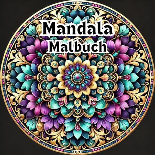 Mandala Malbuch: 50 Kreative Blumen Mandalas zum Entspannen für Erwachsene