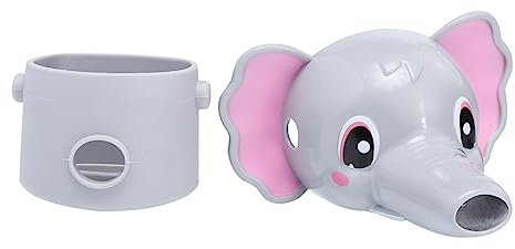 SECFOU Évier Pour Enfants Robinet D'évier Rotatif Insert D'aérateur De Robinet Autolaveuse Électrique Robinet Avec Pulvérisateur Robinet De Cuisine Avec Douchette Grey Type