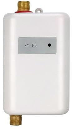 Calentador de Agua sin Tanque, Calentador De Agua Sin Tanque, Mini De Calentador De Agua Eléctrico Instantáneo Portátil De 3000W For Lavado De Cocina Y Baño Interior del Hogar(No LCD)