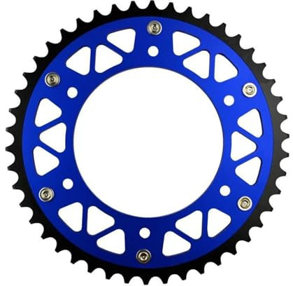 MOCALUX per FX450 TE125 TE250 TE300 Ruota Dentata per Catena Posteriore per Moto(46T)