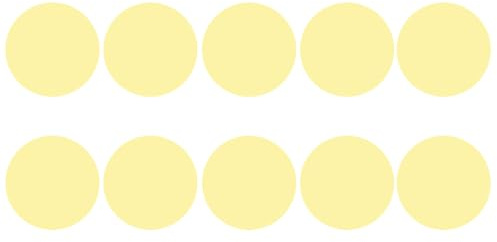 OUNONA 10pezzi Gel di Correzione del Colore Caldo da Filtri per Illuminazione da Palco Dischi Rotondi per Faretti e Strobo Accessori per Illuminazione Dj e Teatro