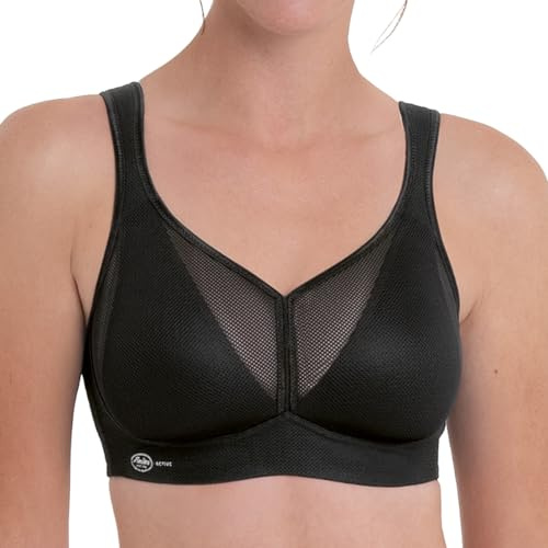 Anita Air Control DeltaPad Sport-BH Damen – Maximum Support & starker Halt, atmungsaktiv, bügellos, patentierte Schaumschale, High Impact – Größen EU 65–95 (Cups AA–H)