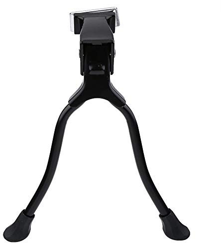 Zweibeinständer Fahrrad, Doppelbein-Fahrradständer zur Mittelmontage, Praktischer Schnellspanner Mountainbike-Fußständer Rennrad Doppelbein Parkständer Ständer für Fahrrad 26 oder höher