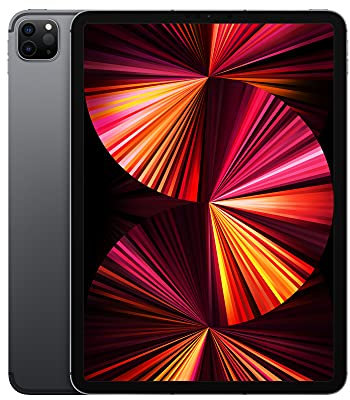Apple 2021 iPad Pro (11 Pouces, Wi-FI + Cellular, 2 to) - Gris sidéral (3ᵉ génération)