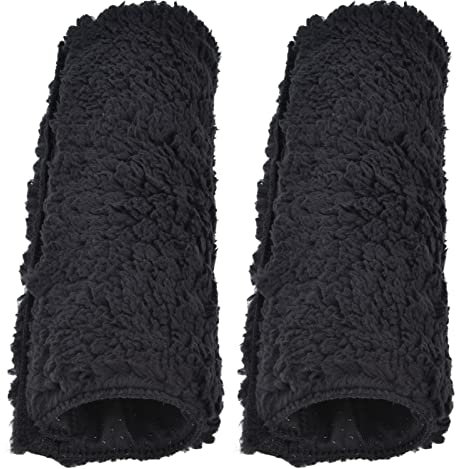 Wheelchair Armrest Cover Autumn/Winter Office Chair Lamb Wool Foam Layer Arm Pad Accessories 1 Pair Office Seat Armchair Slipcover