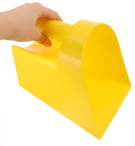 Sosoport Grande paletta da giardino Strumento agricolo Pala da giardino in plastica Pala per mangime in plastica Paletta da fattoria Gadget da fattoria Strumento per la casa Paletta per fattoria