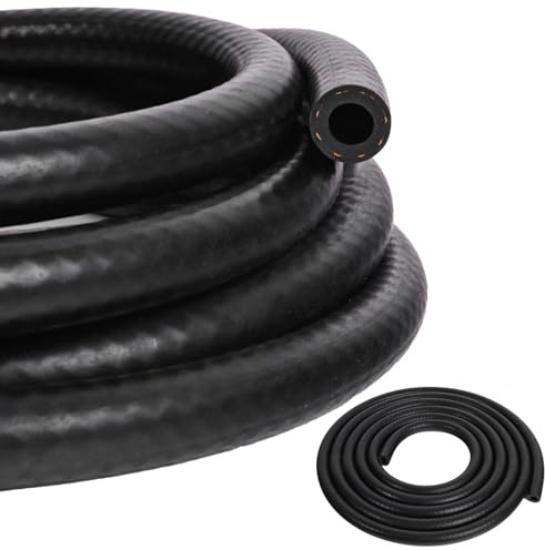 Manguera de gasolina de 3 m, manguera de gas de 16 mm, kit de mangueras de combustible multiuso para motos, tractores, scooters, camiones y motores pequeños.