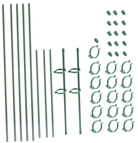 Yardwe Lot De 2 Tuteurs pour Plantes - Tuteurs pour Jardinières À Tomates De 45 Cm De Haut pour La Décoration du Jardin