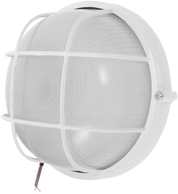 TOPPERFUN Sauna Leuchte Glas Aluminium Dampfbad Wandleuchte Rund Saunaraum Deckenlampe Hitzebeständig Feuchtigkeitsresistent Für Sauna Keller Schächte