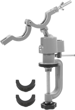 DIYEAH 360grado Giratorio De Grados Para Carpintería Soporte Para Taladro Eléctrico y Abrazadera De De Aluminio Para Bricolaje y Grabado