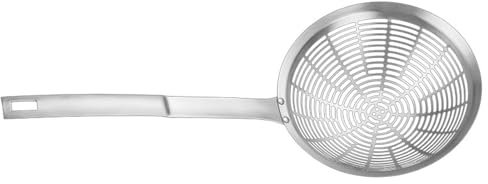 Scolapasta in acciaio inox con impugnatura comoda colino mestolo strumento di cottura per uso cucina utensili da cucina
