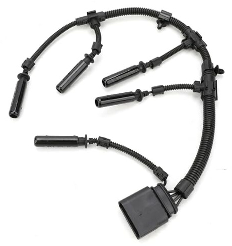 HXNH Il cablaggio 070971277B 299220 del ponte della candela di incandescenza per 2,0 2,5 2003-2010 il motore di ricambio del connettore della candela preriscalda il connettore