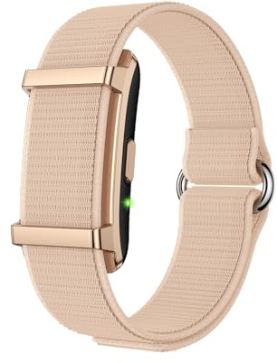 LICNPHLL Smart Bracelet,Activity Trackers for Man&Women,Fitness Tracker Band, 24H Sleep Tracker,All-Day Continuous Heart Rate Blood Oxygen Stress HRV Monitor,170+ Sport Mode with Free APP (Rose Gold)