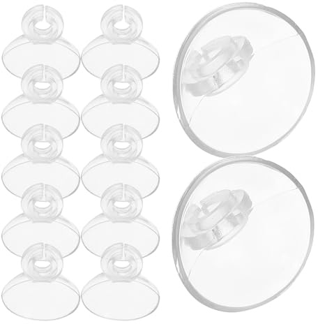 VERDANVERSE 20pcs Aquarium Clips Suction Cup Clamps Fish Tank Tubing Holder Sucker Accessories for Fish Aquarium