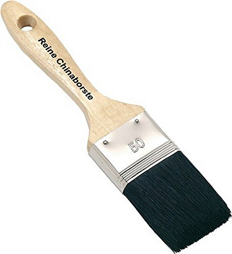 Maler-Lackierpinsel Profi 2 1/2Zoll B.60mm flach schwarze Mischborste Profiquali