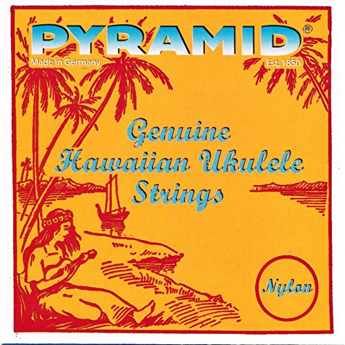 Pyramid Sopran-Ukulele-Saiten für Standard-Sopran-Ukulele, 4 Stück