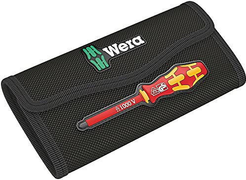 Wera 05671388001 Beutel leer Kraftform Kompakt für 18 Stück, Schwarz, 180 x 110 mm