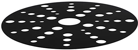 Angoily Ceramic Diffuser Heat Diffuser Plate Defrosting Tray: Cast Iron Evenly Induction Cooker Mat Flame Reducer Ring Burner Covers Roasting Racks for Electric Gas Stove Coffee Milk Flame Diffuser