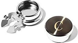 BRERA67 Knopfclips Herren für Hemd, personalisierte Manschettenknöpfe Herren Made in Italy mit Initialen, Cufflinks for Men Hochzeit