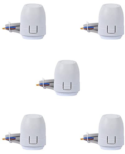 5 valvole per riscaldamento a pavimento, NC AC 230 V, attuatore elettrico termico, distributore per termostato a pavimento