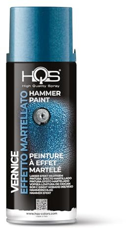 HQS Spraydose 400 ml Hammerschlageffekt (Hellblau)