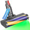 RUKHOOL Brosse pour Dyson V12 Detect Slim Tête de Brosse à Rouleau pour V12 Slim, NOT pour V7 V8 V10 V11V15, Accessoires Pièces Détachées avec Lumières LED Turbo Brosse Nettoyage pour Sols Durs