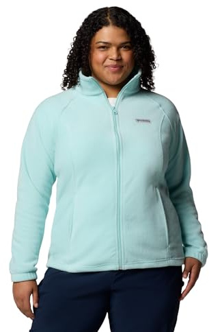 Columbia Womens Benton Springs Full Zip Fleece Jacket, Shale Purple, Large