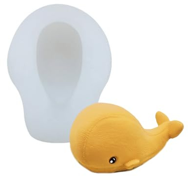 Watreketal Moule en silicone multifonction en forme de baleine pour gâteau et chocolat en forme d'animal 3D Moule à dessert Cuisine Cuisson
