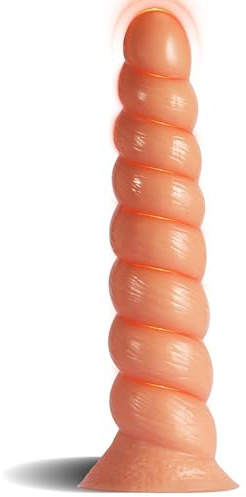 MACQIU Palline anali Plug Anale, Plug Analesex Dildo Anale-dilatatore Massaggio Prostatico, Giocattoli Sessuali Anali per uomini e donne (Color Carne, S)