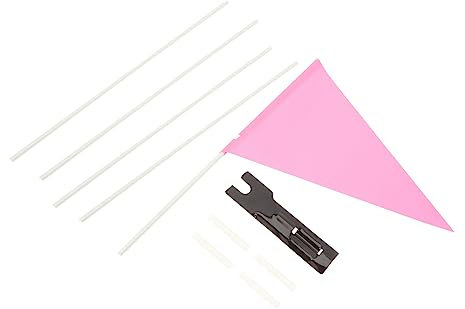 TOYANDONA Fahrrad Sicherheitsflagge Mit 190cm Mast Aus Langlebigem Pp Polyester Reflektierend Wasserfest Mit Befestigungsstange Für Fahrradzubehör Und Im Straßenverkehr