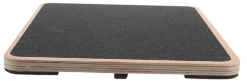 UPKOCH Balanceplatte Holz Quadratisch Balance Wippe Koordinationstrainer Erwachsene Yoga Fitness Gleichgewichtstraining