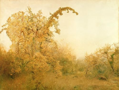 DQCJIYIGL Célèbre Poster Image Déco D'Art Murale le vieux poirier de William North Murale Tableaux Toile Pour la Décoration Murale 60x90cm