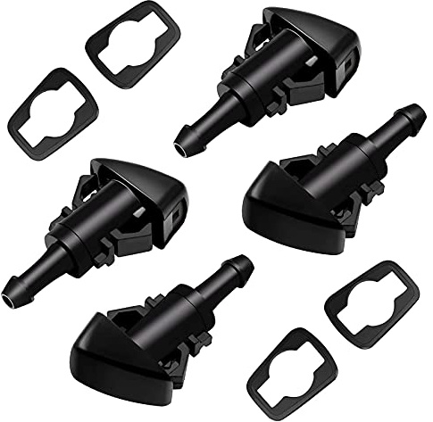 Janasiba Lot de 4 buses de lavage pour vitres Ram 5116079AA, 4805742AB, 5303833AA
