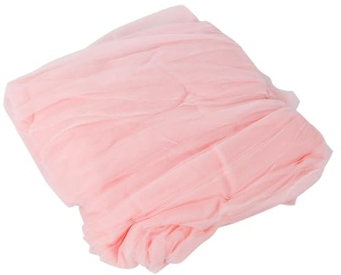 Badafaci Baldacchino per Letto con Zanzariera, Materiale a Rete Fitta, Elegante Zanzariera per Respingere le Zanzare, Comfort Durante il Sonno per Letti per Bambini, Colore Grigio, 60 X 240 Cm (PINK)