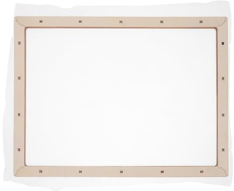 RORPOIR Marco para Hacer Papel de Madera con Malla, Molde Rectangular 30x40cm para Proyectos de Bricolaje y Manualidades con Flores Secas, Distribución Uniforme de Pulpa y Papel Liso