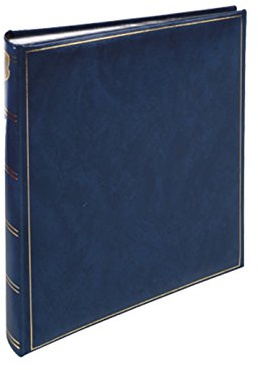Henzo 1001407 BasicLine Fotoalbum, Andere, blau, 30.5 x 28 x 3.5 cm